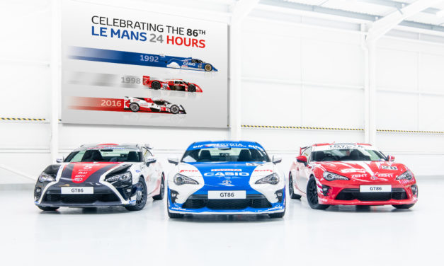 TOYOTA MARKS THE 86TH 24 HOURS OF LE MANS WITH TRIO OF HERITAGE LIVERIED GT86 COUPES